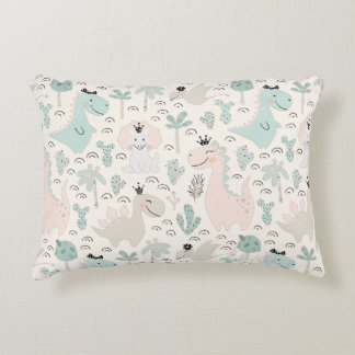 Little Dino Delight Accent Kussen