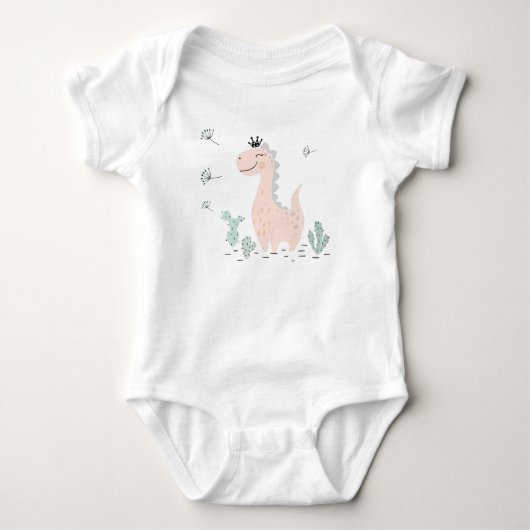 Little Dino Delight Romper (Voorkant)