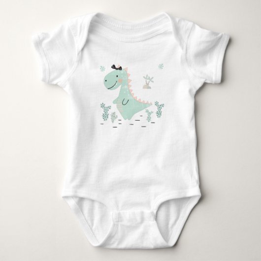 Little Dino Delight Romper (Voorkant)