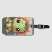 Little Dino Explorer: Roar met vertrouwen! Bagagelabel (Voorkant (horizontaal))
