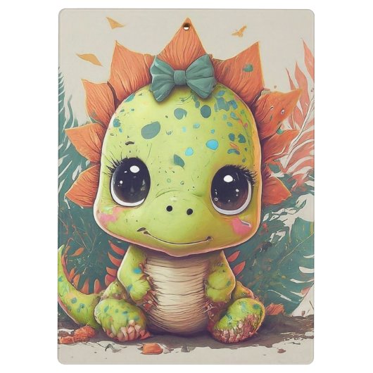 Little Dino Explorer: Roar met vertrouwen! Klembord (Achterkant)