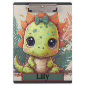 Little Dino Explorer: Roar met vertrouwen! Klembord (Voorkant)