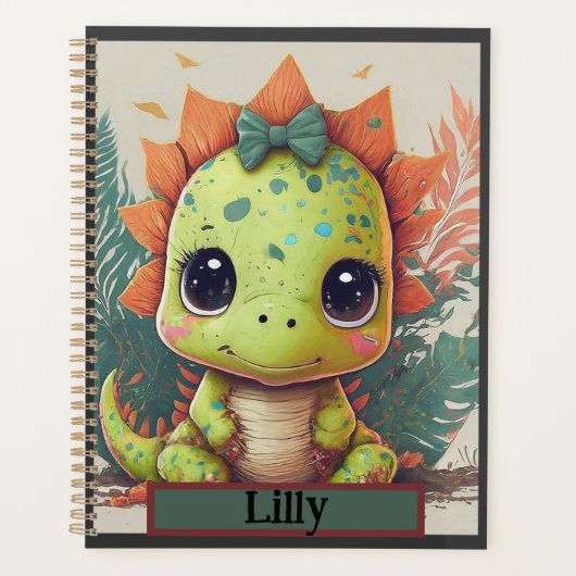Little Dino Explorer: Roar met vertrouwen! Planner (Voorkant)