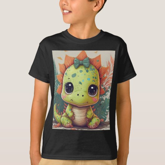 Little Dino Explorer: Roar met vertrouwen! T-shirt (Voorkant)