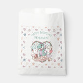 Little Dino Hearts Birthday Personalized Bedankzakje (Voorkant)