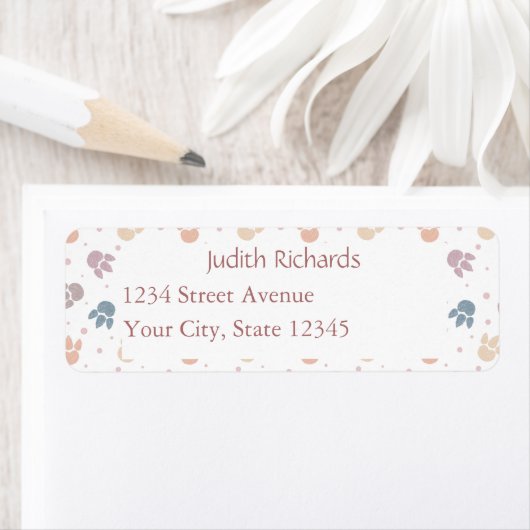 Little Dino Kid's Birthday Party Etiket (Insitu)