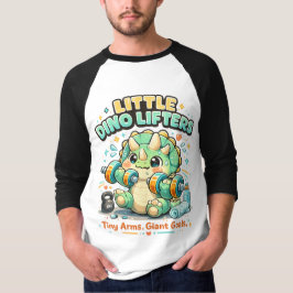Little Dino Lifters 8KG | Kleine Armen Grote Doele T-shirt