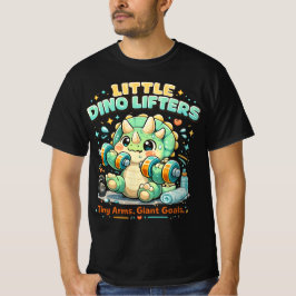 Little Dino Lifters 8KG | Kleine Armen Grote Doele T-shirt