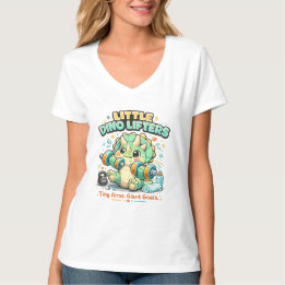 Little Dino Lifters 8KG | Kleine Armen Grote Doele T-shirt