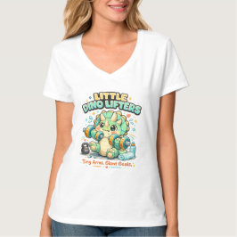 Little Dino Lifters 8KG | Kleine Armen Grote Doele T-shirt