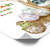 Little Dinosaur Baby Nursery Poster | Baby Cadeau (Hoek)