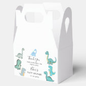 Little Dinosaur Cute Baby Shower Bedankdoosjes (Geopend)