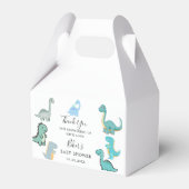 Little Dinosaur Cute Baby Shower Bedankdoosjes (Voorkant Zijde)