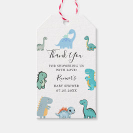 Little Dinosaur Cute Baby Shower Cadeaulabel
