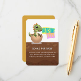 Little Dinosaur Hatching Soon Informatiekaartje