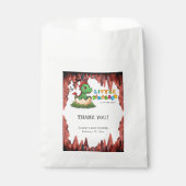 Little Dinosaur Is on the Way Bedankzakje (Voorkant)