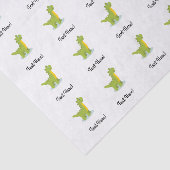 Little Dinosaur Tissuepapier (Detail)