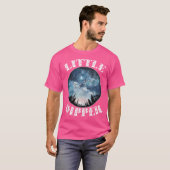 Little Dipper Stars sterrenbeeld sterrenkunde T-shirt (Voorkant volledig)