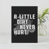 Little Dirt Quad Racing ATV Rider Offroad Gift Kaart (Staand voorkant)