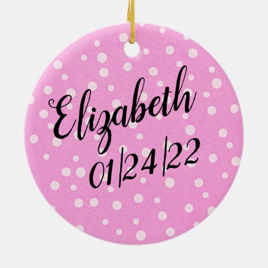 "Little Diva" om aan te passen - Ornament (Achterkant)