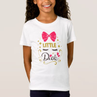 Little Diva Typography Girl Pink Schattig