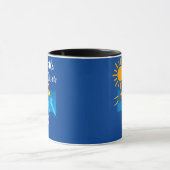 Little Diver met Jelly Fish - Classic Mok (Midden)