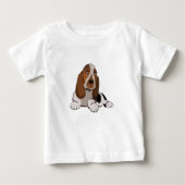 Little Dog Baby T-Shirt I Love Pets (Voorkant)