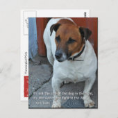 Little Dog Big Heart Briefkaart (Voorkant / Achterkant)