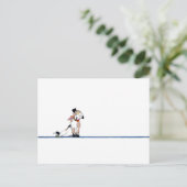 Little Dog Divider Briefkaart (Staand voorkant)