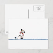 Little Dog Divider Briefkaart (Voorkant / Achterkant)