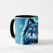 Little Doggy in blue Mok (Voorkant links)