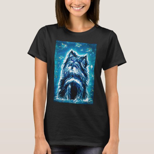 Little Doggy in blue T-shirt (Voorkant)
