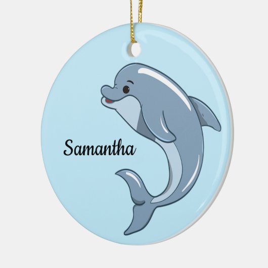 Little Dolphin Design Ornament (Links)