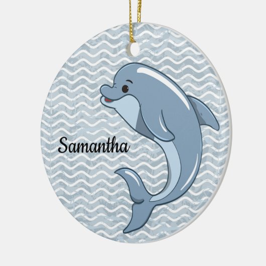 Little Dolphin Design Ornament (Links)