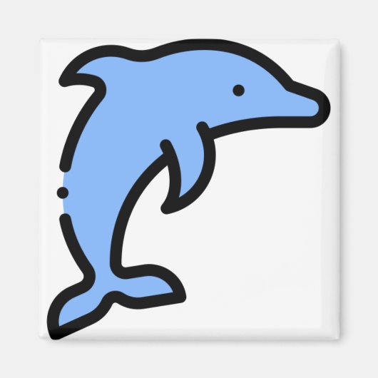 Little Dolphin Magneet (Voorkant)