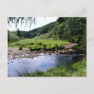 Little Don Valley in Langsett Reservoir Briefkaart