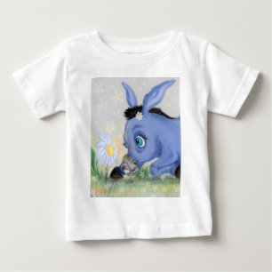 Little Donkey en Daisy Funny Baby T-Shirt