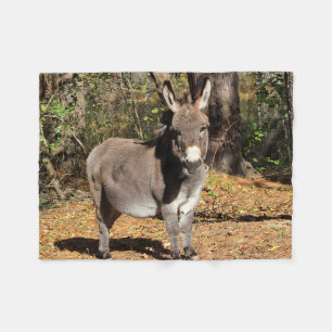Little Donkey Fleece Deken