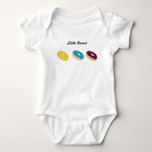 Little Donut - Baby Boy Jersey Bodysuit. Romper