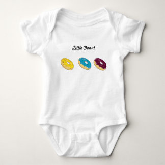 Little Donut - Baby Boy Jersey Bodysuit. Romper
