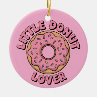 Little Donut Lover | Kinder Rugtas Keramisch Ornament