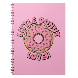 Little Donut Lover | Kinder Rugtas Notitieboek