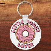 Little Donut Lover | Kinder Rugtas Sleutelhanger (Voorkant)
