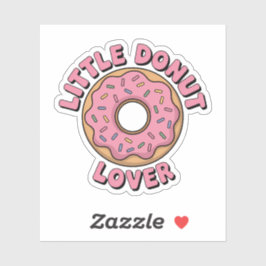 Little Donut Lover | Kinder Rugtas Sticker