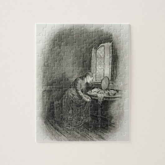 Little Dorrit uit 'Charles Dickens': A Gossip abo Legpuzzel (Verticaal)