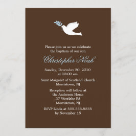 Little Dove Boy doop en doop Kaart