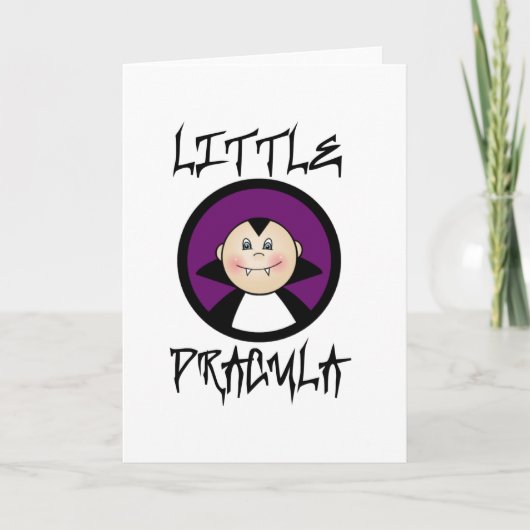 Little Dracula T-shirts en Gifts Kaart (Voorkant)