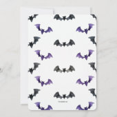 Little Dracula-uitnodiging Kaart (Achterkant)