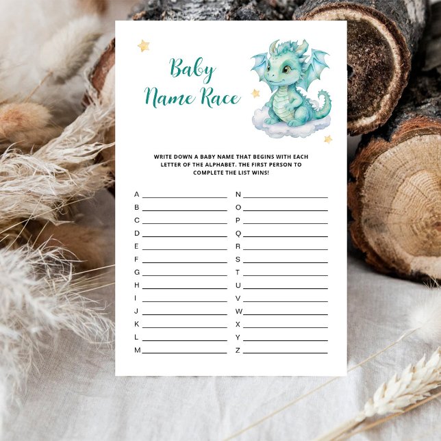 Little Dragon Baby Naam Race spel (Creator heeft geüpload)