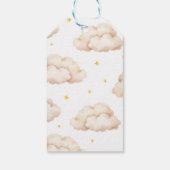 Little Dragon Baby shower Cadeaulabel (Achterkant)